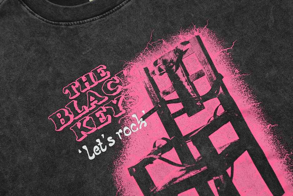 Gallery Dep Dark seat printing and washing to make old short sleeves