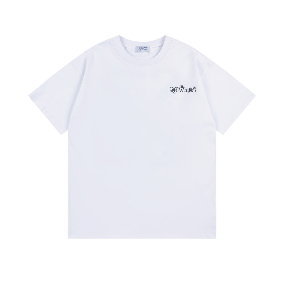Off-White Flower Arrow Skate T-Shirt