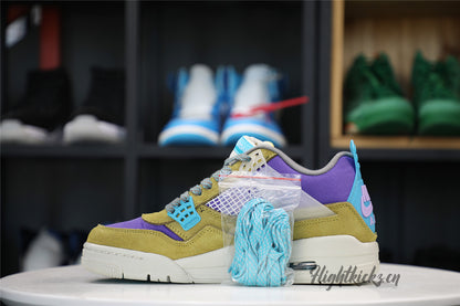 Union LA X Air Jordan 4 Retro Desert Moss 2021