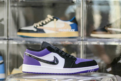 Jordan 1 Low Court Purple