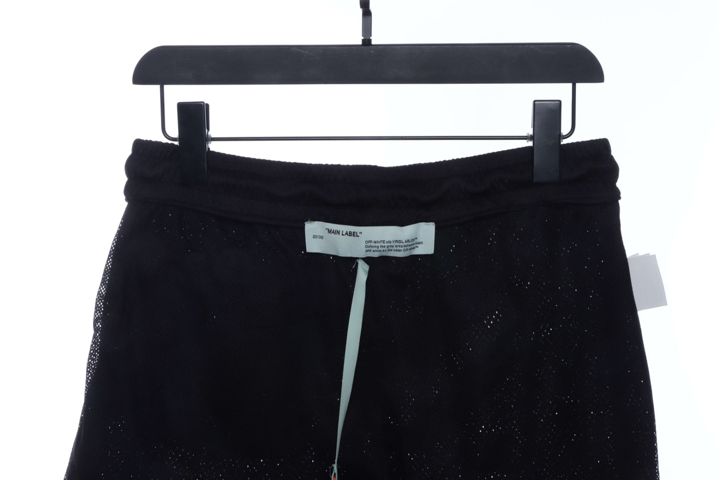 OW logo twill printed shorts