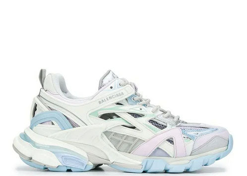 Balenciag* Wmns Track.2 Sneaker White Light Blue
