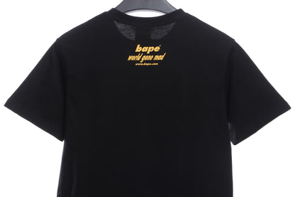BAPE ape head crazy world series short sleeves