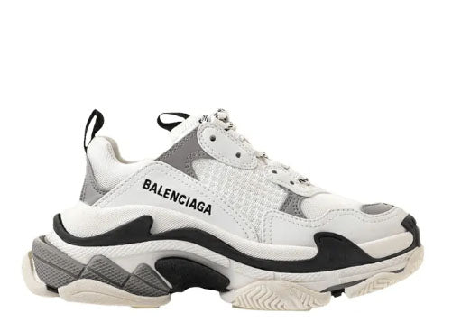 Balenciag* Wmns Triple S White Grey