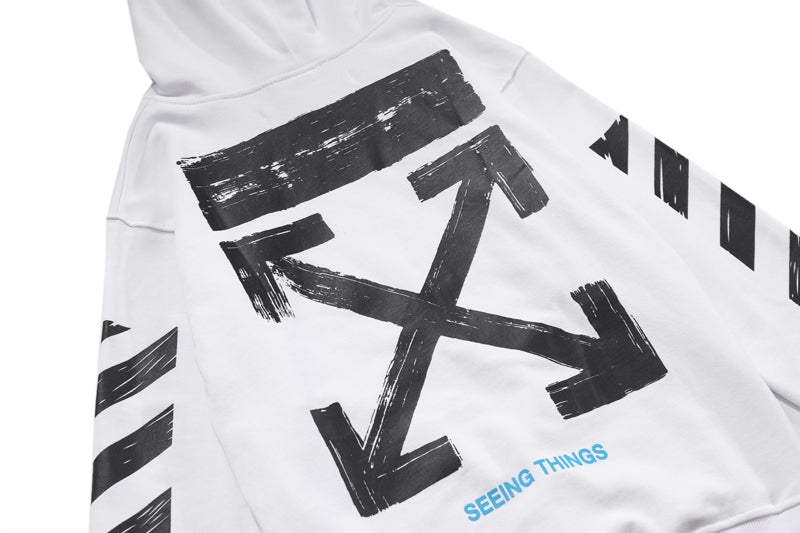 OFF-WHITE Brush Arrow Hoodie