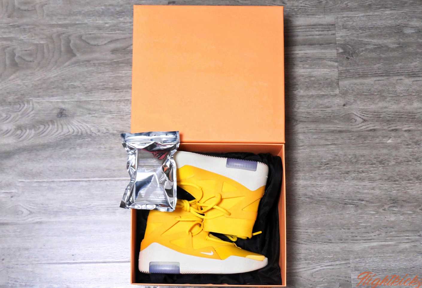Nike Air Fear of God 1 Amarillo Yellow