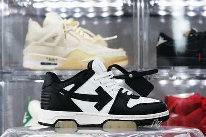 OFF-WHITE Black & White Out Of Office Sneakers