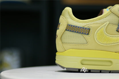 Nike Air Max 1 Travis Scott Cactus Jack Saturn Gold