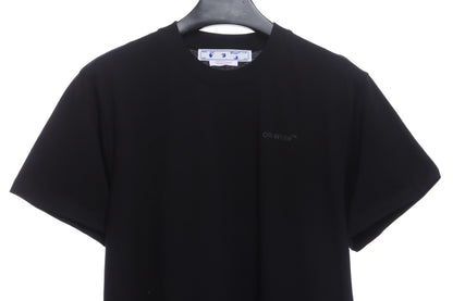 0W Overlap Zebra Arrow Print Short Sleeve