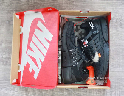 2018 Off White X Nike Presto Triple Black