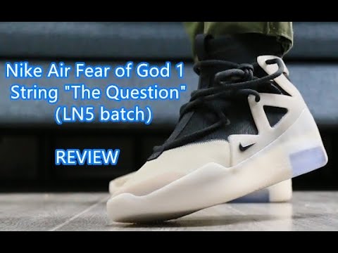 Air Fear of God 1 String The Question 2020