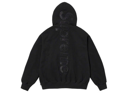 Supreme 22FW Satin Appliqu茅 Hooded Sweatshirt