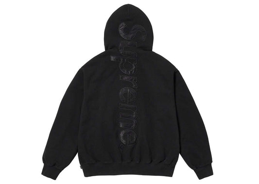 Supreme 22FW Satin Appliqu茅 Hooded Sweatshirt