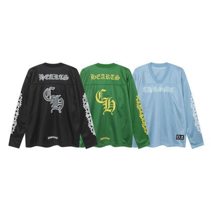 Chr0me Hearts Matty Boy Mesh Warm Up Long Sleeves Jersey 5ZM8KPQN