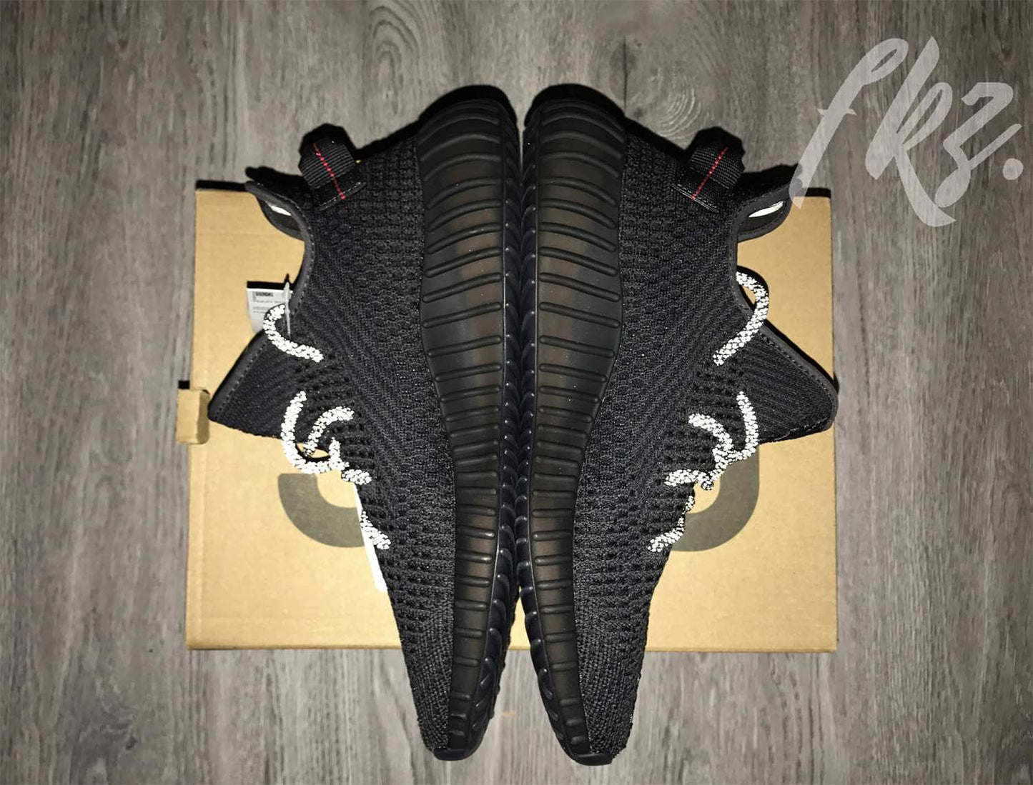 Adidas Yeezy 350 Boost V2 Black Static None Reflective(Ln5 A1)