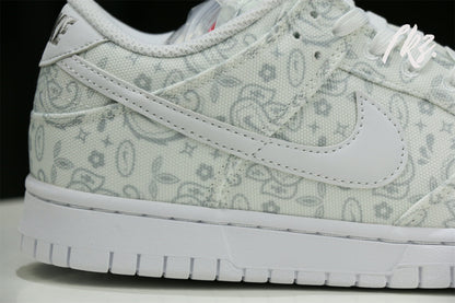 Nike Dunk Low White Paisley