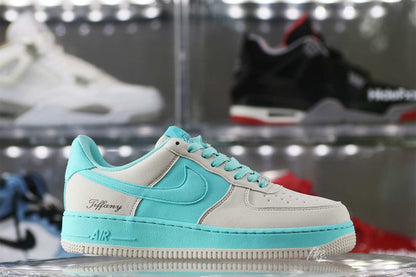 Custom Tiffany x Air Force 1 White Blue