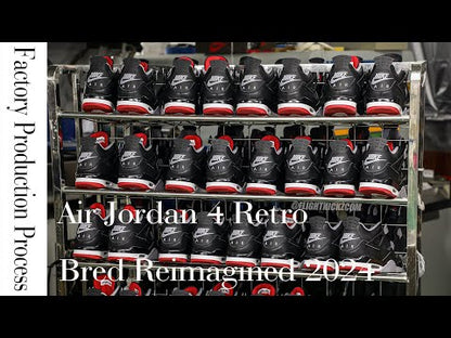 Air Jordan 4 Retro Bred Reimagined 2024 (LN5 A1 Batch)