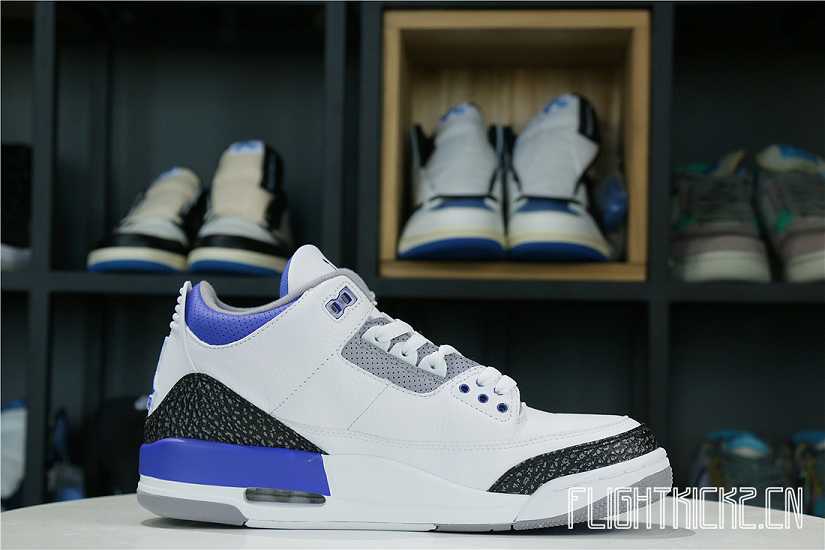 Jordan 3 Retro Racer Blue 2021