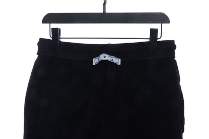 OW purplish red twill shorts