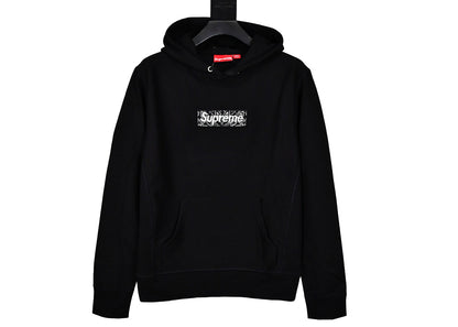 Suprem3 FW19 Week 16 Bandana Box Logo Hooded Sweatshirt