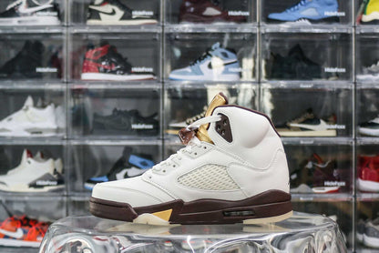 Air Jordan 5 Retro Olympic Gold White Mocha