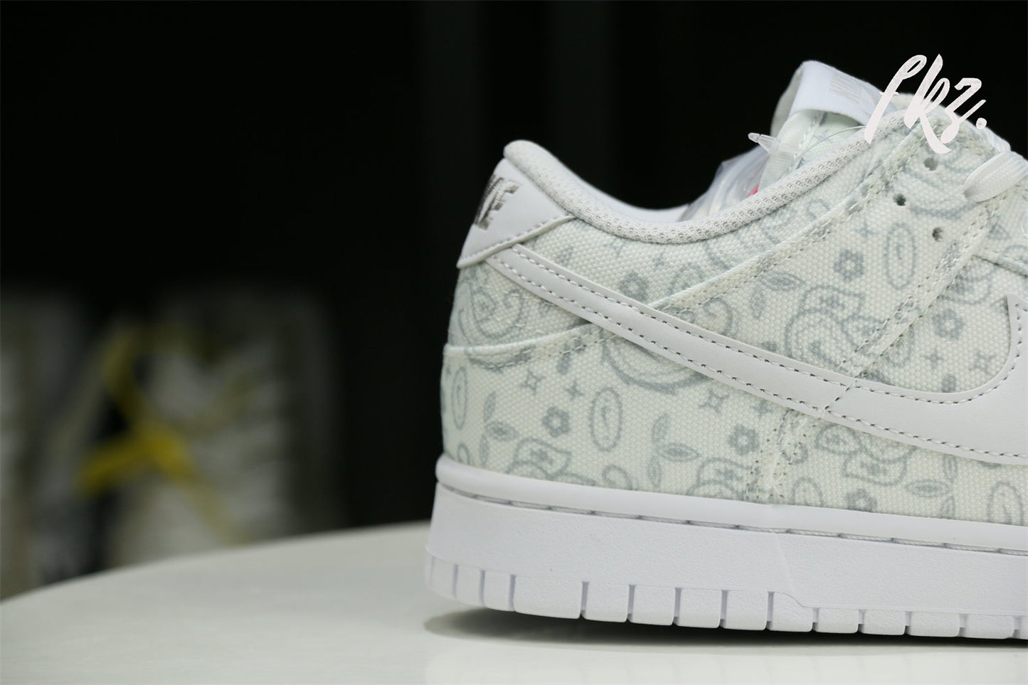 Nike Dunk Low White Paisley