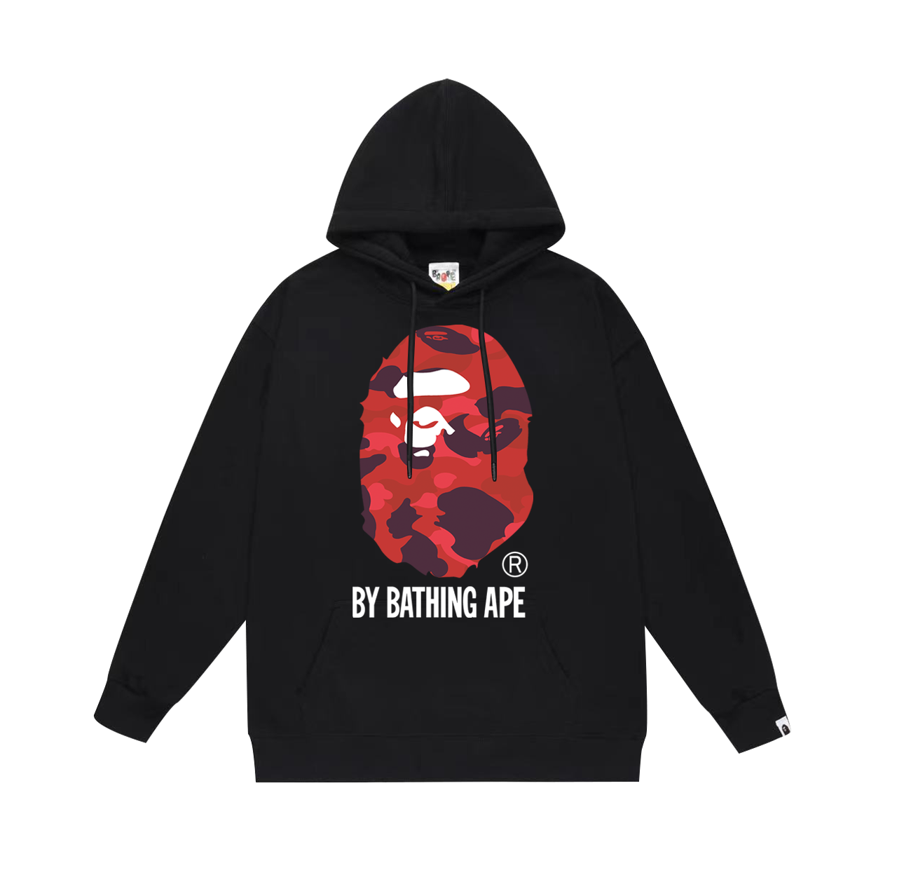BAPE Ape Head cartoon graphic print hoodie PZRYINT6