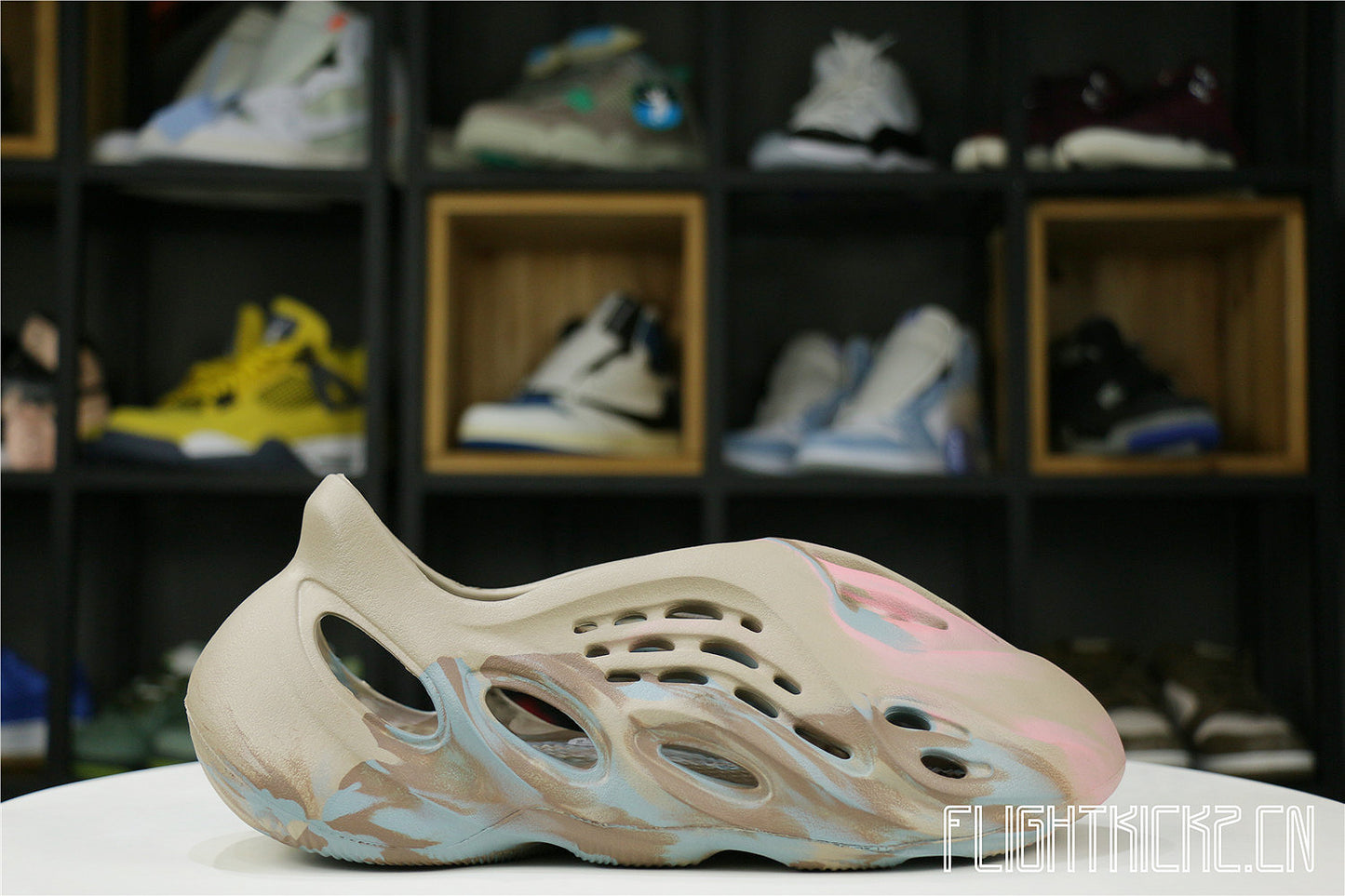 Yeezy Foam RNNR MX Sand Grey (GY3969鍧€閮LN5 A1 Batch)