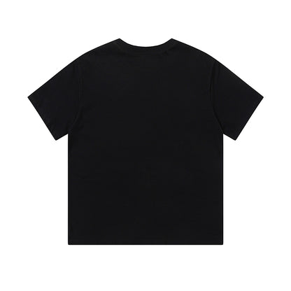 Travis Scott Lightning Fujiwara letter printing pattern short sleeves