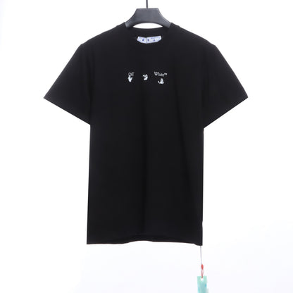 OW red ash dissolving graded short sleeves CA77AANH