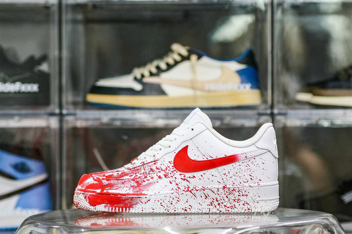 Air Force 1 Low Custom Blood Splatter