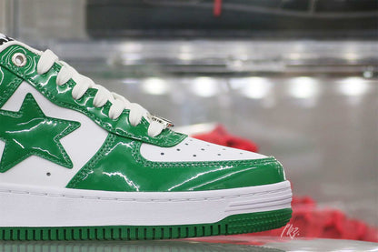 OFF-WHITE A Bathing Ape Bape Sta Low Green