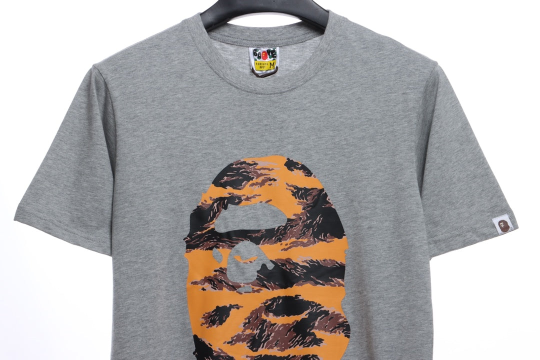 BAPE ape head mountain peak printing short sleeves