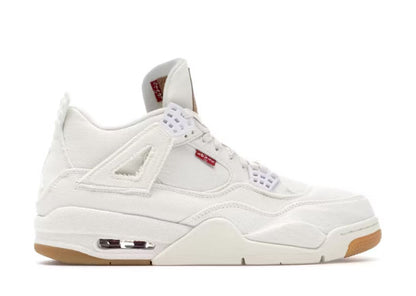 Air Jordan 4 Retro Levis White (Levis Tag)