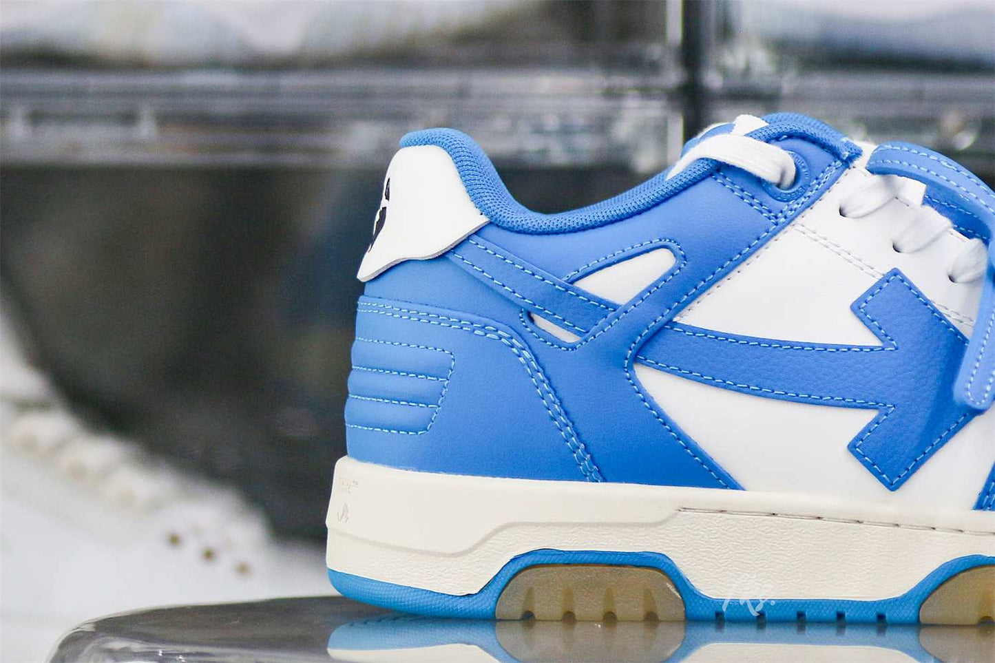 Off-White University Blue Out Of Office Sneakers