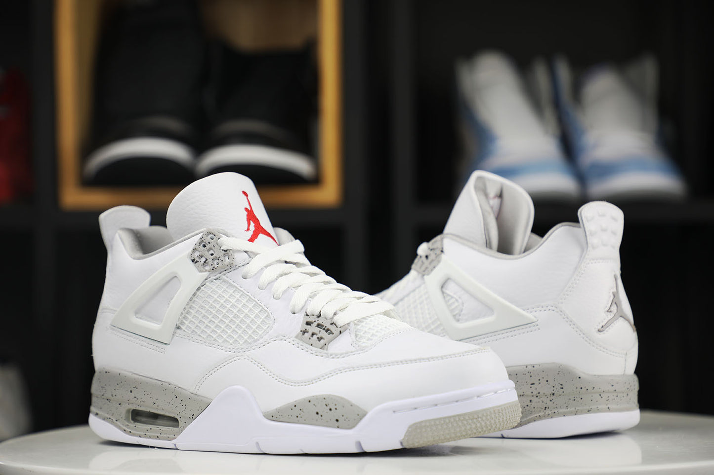 Air Jordan 4 Retro GS White Oreo (GS) (LN5 A1 Batch)