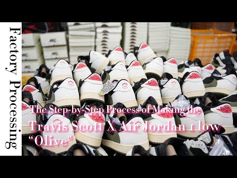 Travis Scott x Air Jordan 1 Low OG SP WMNS Olive (LN5 A1 Batch)