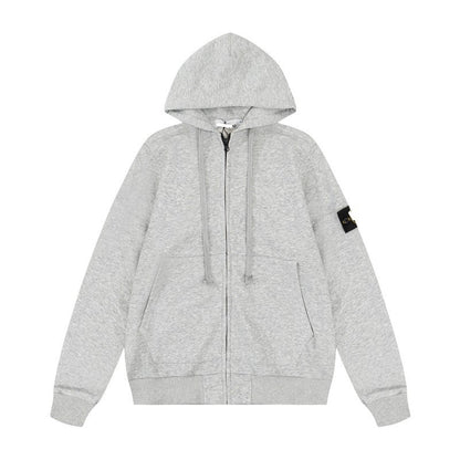 Stone Island Basic Functional Unisex Coat/Jacket with a compass badge