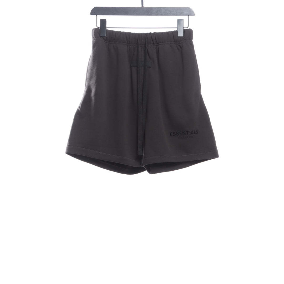 FOG Eighth Season Flocked Print Letter Shorts