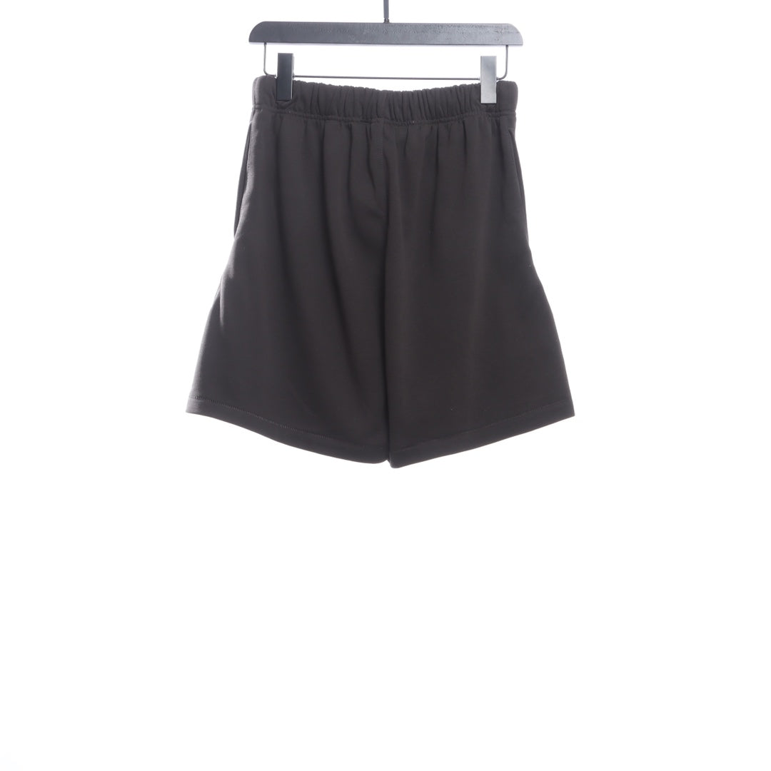 FOG Eighth Season Flocked Print Letter Shorts