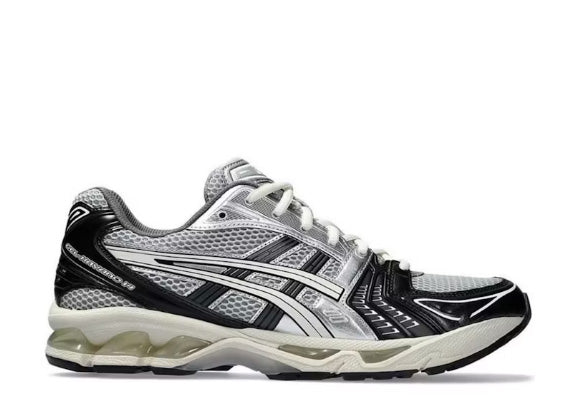 Gel Kayano 14 Black Glacier Grey Silver 2023