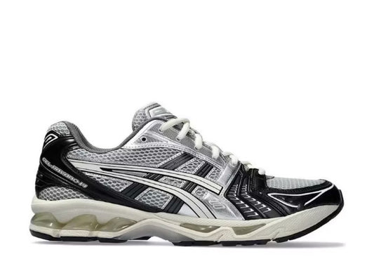 Gel Kayano 14 Black Glacier Grey Silver 2023