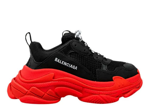 Balenciag* Triple S Sneaker Black Red 2QIWC9RC