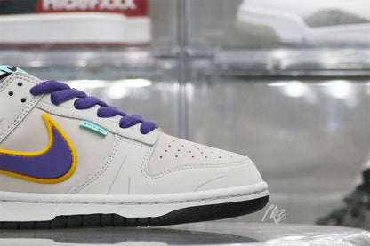 Nike SB Dunk Low & Athena Sail Pink Purple Gold