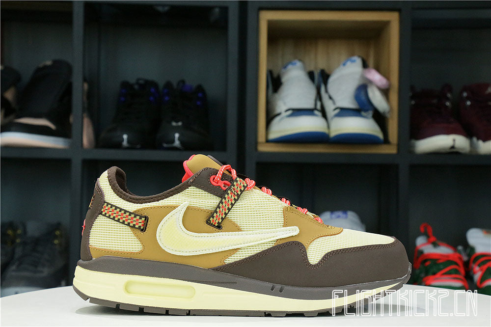 Travis Scott x Nike Air Max 1 Cactus Jack Baroque Brown