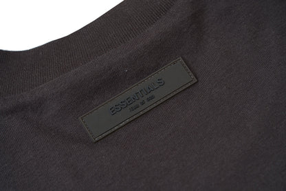 FEAR OF GOD ESSENTIALS BIG E three-dimensional printing short T-shirt