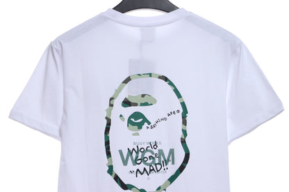 BAPE chest graffiti letters short sleeves