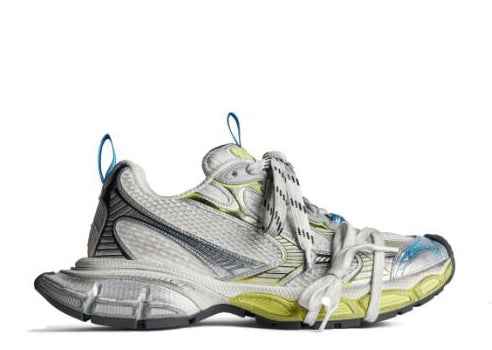 B@lenciag* 3XL Ski Sneaker Fluo yellow Grey Blue