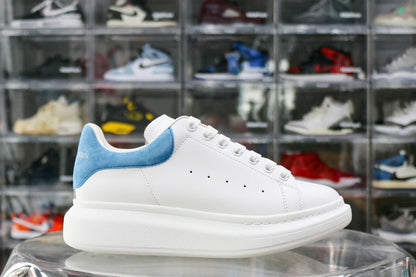 Alexander McQueen Oversized Sneaker White Ivory Blue
